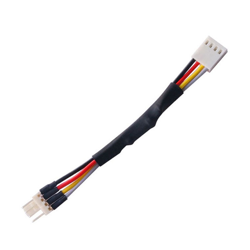 PWM Fan Splitter 4pin Adapter Cable Computer Four-pin Cpu Fan Deceleration Cable Splitter PC Fan Extension Power Cable Dropship