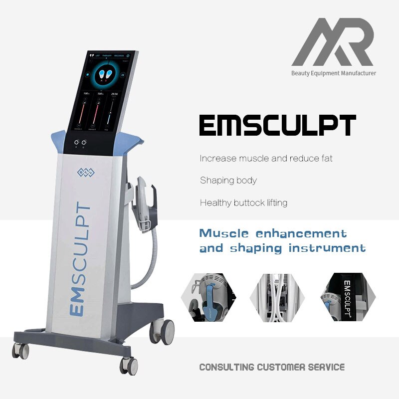 2020 New technology HI-EMT EMslim Body Sculpting shaping Electromagnetic Muscle Training Machine 5 buyers