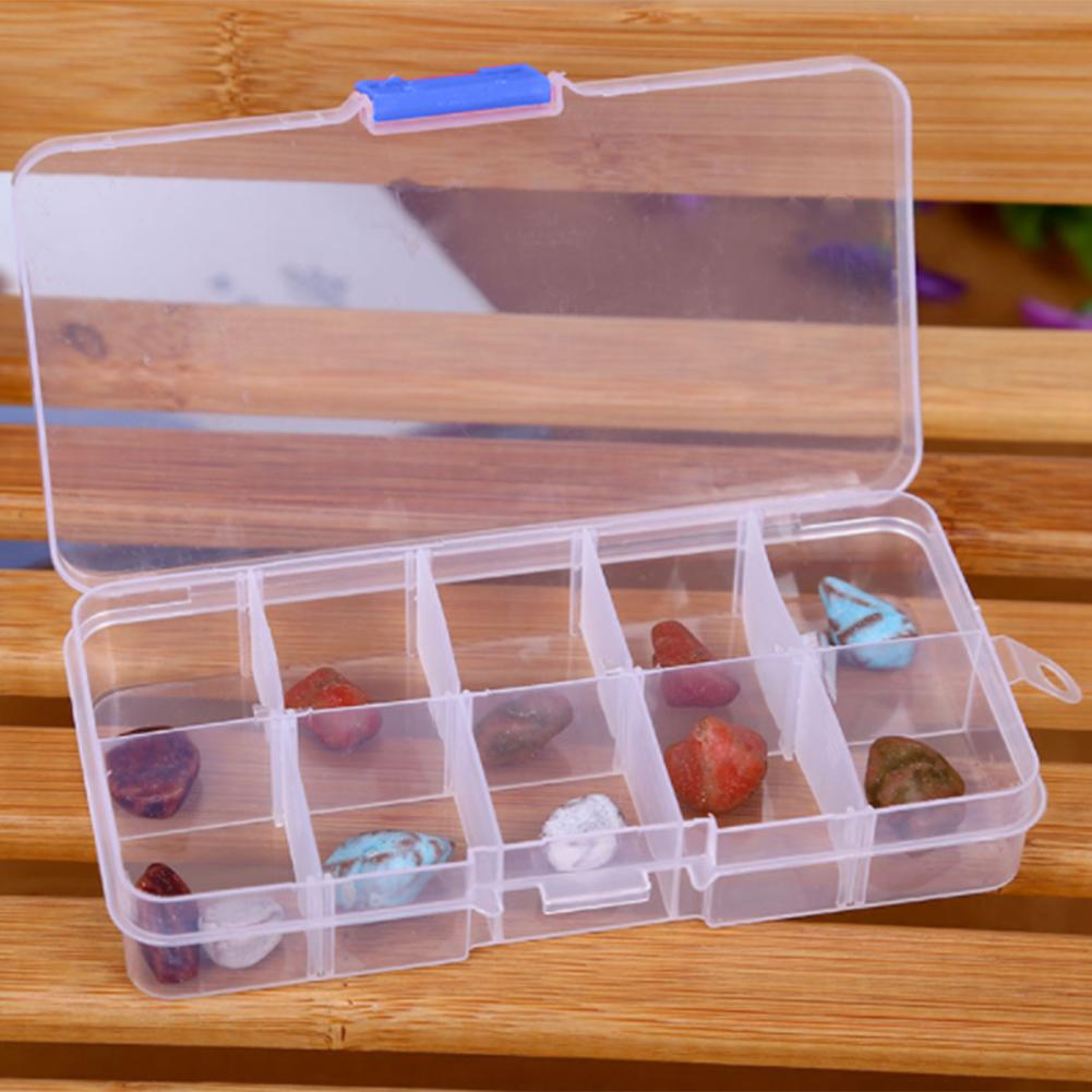 Fishing Tackle Boxes Fishing Bait Lure Hook Plastic Holder Organizer with Lid Compression Resistance Outdoor Fishing