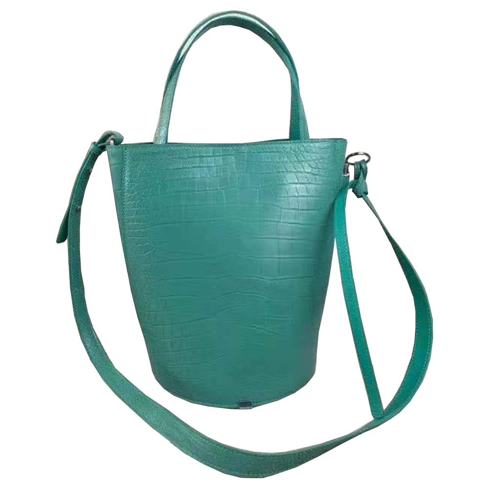 ouluoer arrvial green women handbag single shoulder women bag women crocodile leather bag women crocodile belly skin high-end