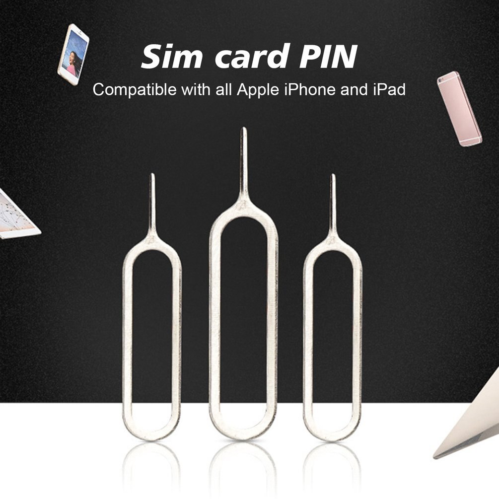 10Pcs Sim Card Needle Universal Sim Card Tray Pin Ejecting Removal Tool Smartphone Card Cutter Taker Needle Opener Ejector