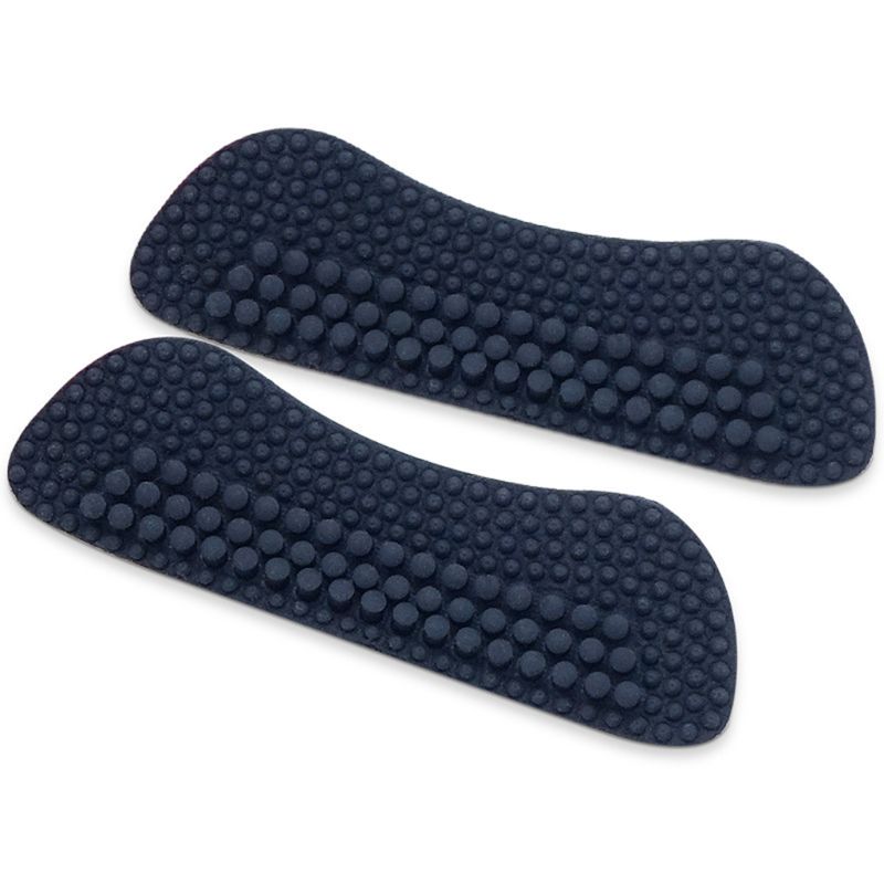 New Heel Pads Silicone Rubber 4D Grains Massage Non-slip Protector High Heel Shoe Pad Cushion Foot Care Adhesive Elastic Women