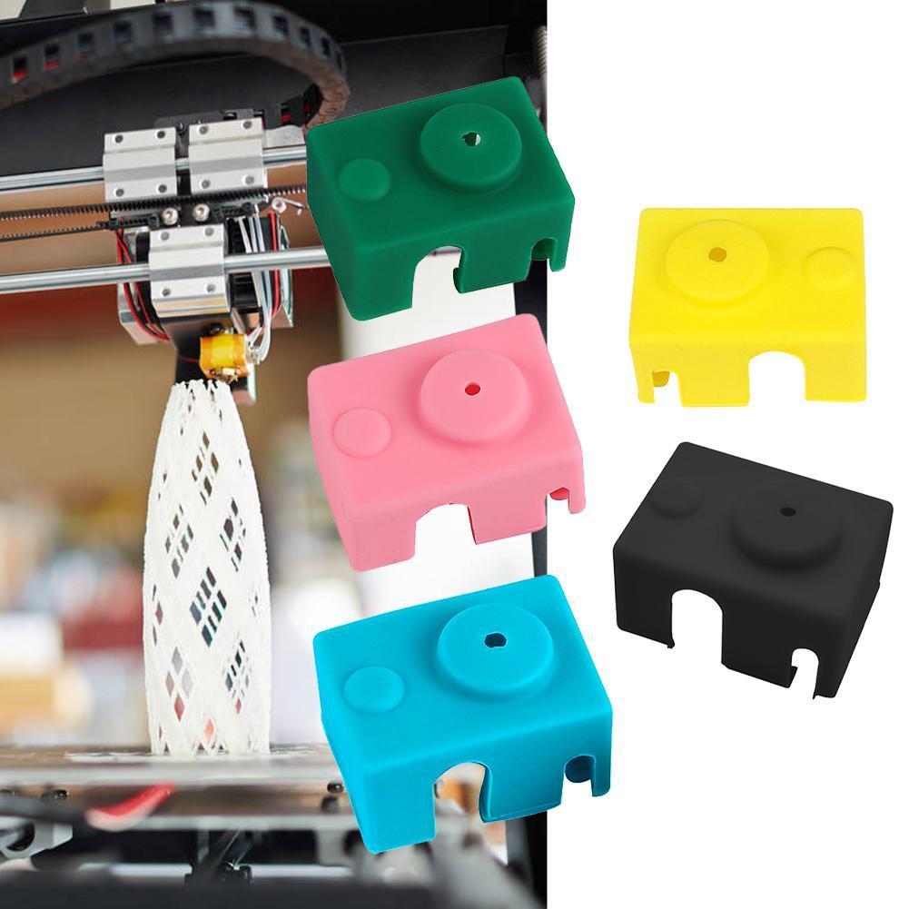 E3d-V6 PT100 Heating Block Silicone Cover High Temperature Accessories For 3D Cover End Hot Protection Silicone Printer Sle G7U5