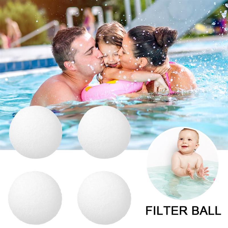 Pool Filter Balls Swimming Pool Cleaning Balls Lightweight Durable Sponge Filter