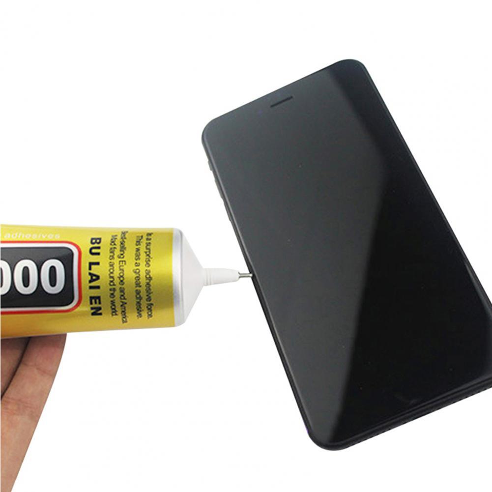 15/50ml Glue High Viscosity Black Liquid Glue Durable Glue Liaquid for Phone