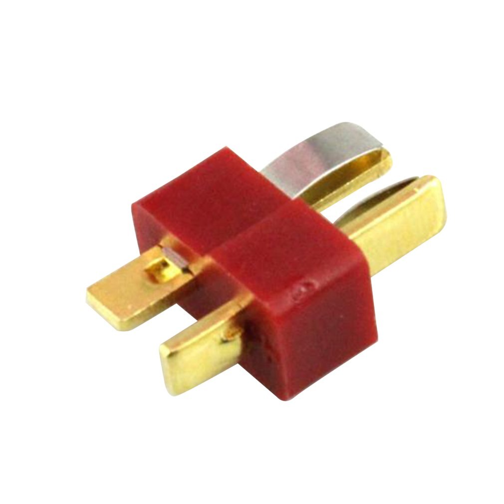 New T-Plug Non-slip Connector Male Deans For Deans RC Lipo Battery Helicopter