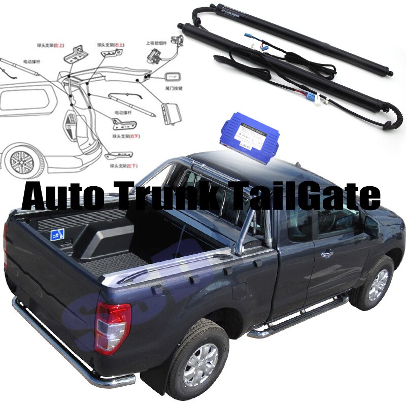Car Power Trunk Lift Electric Hatch Tailgate Tail gate Strut Auto Rear Door Actuator For Ford Ranger T6