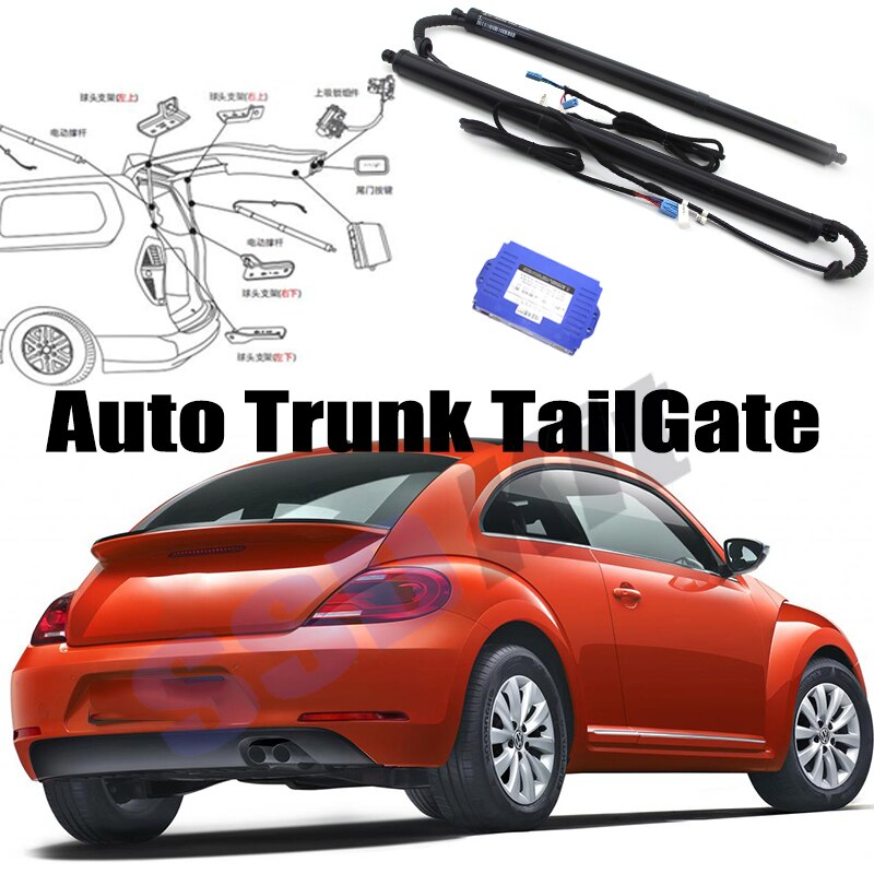 Car Power Trunk Lift Electric Hatch Tailgate Tail gate Strut Auto Rear Door Actuator For Volkswagen VW New Beetle Bjalla