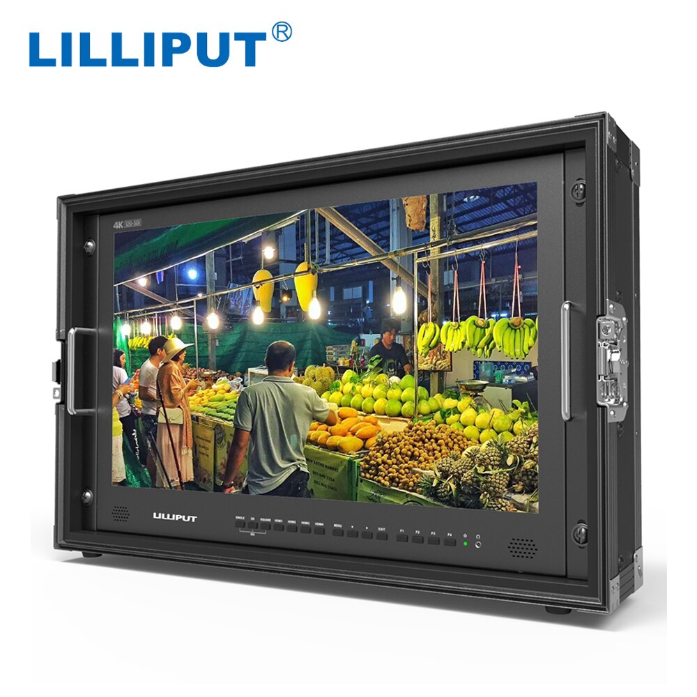 Lilliput BM230-12G SDI 23.8 inch 10Bits 12G SDI 4K 3840*2160 Quadview Broadcast Monitor for Directors and Photographer US $1,699
