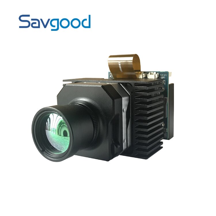 Network 640*480 high sensitivity sensor 25mm fixed lens naval marine type thermal camera module