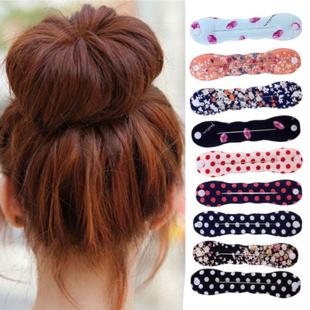 1PC Magic Foam sponge Clip Bun Curler Hairstyle Twist Maker Tool Dount Twist Hair Accessories Hair Styling Tools