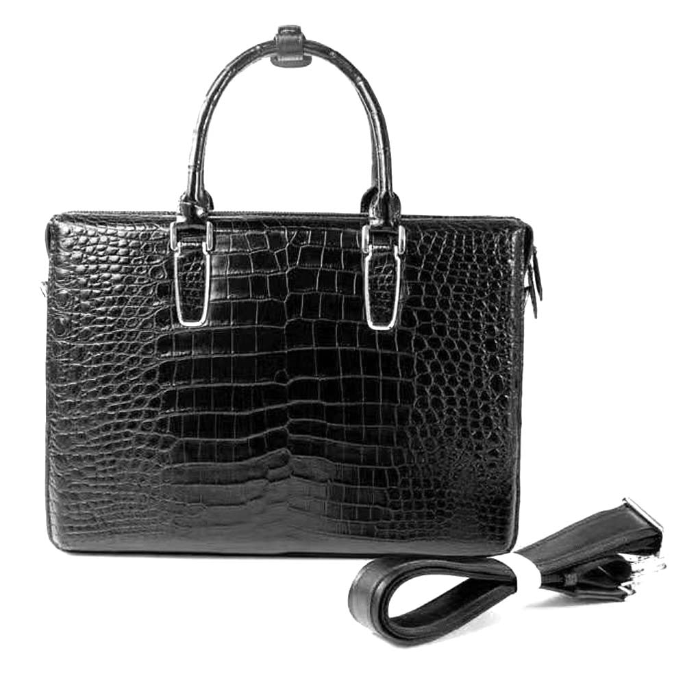 ouluoer new men handbag men crocodile leather men crocodile bag male handbag men bag crocodile belly