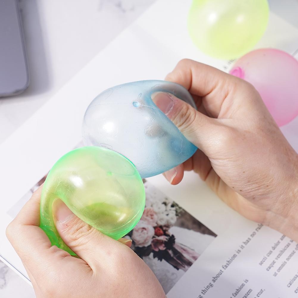 Montessori Sticky Target Ball Children's Toys Luminous Throwing Decompression Venting Sticky Goo Balls