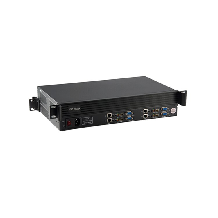 Hot Selling H.264 H.265 4*HD To IP IPTV Streaming Encoder Video Encoder For Wowza/FMS/EZ IPTV Streamer