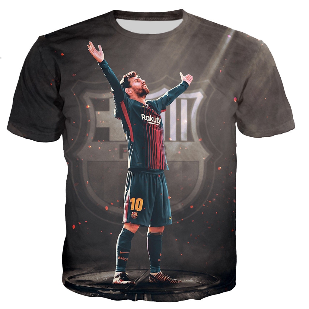 2021 Star Lionel Messi t shirt men/women 3D printed t-shirts casual Harajuku style t-shirt