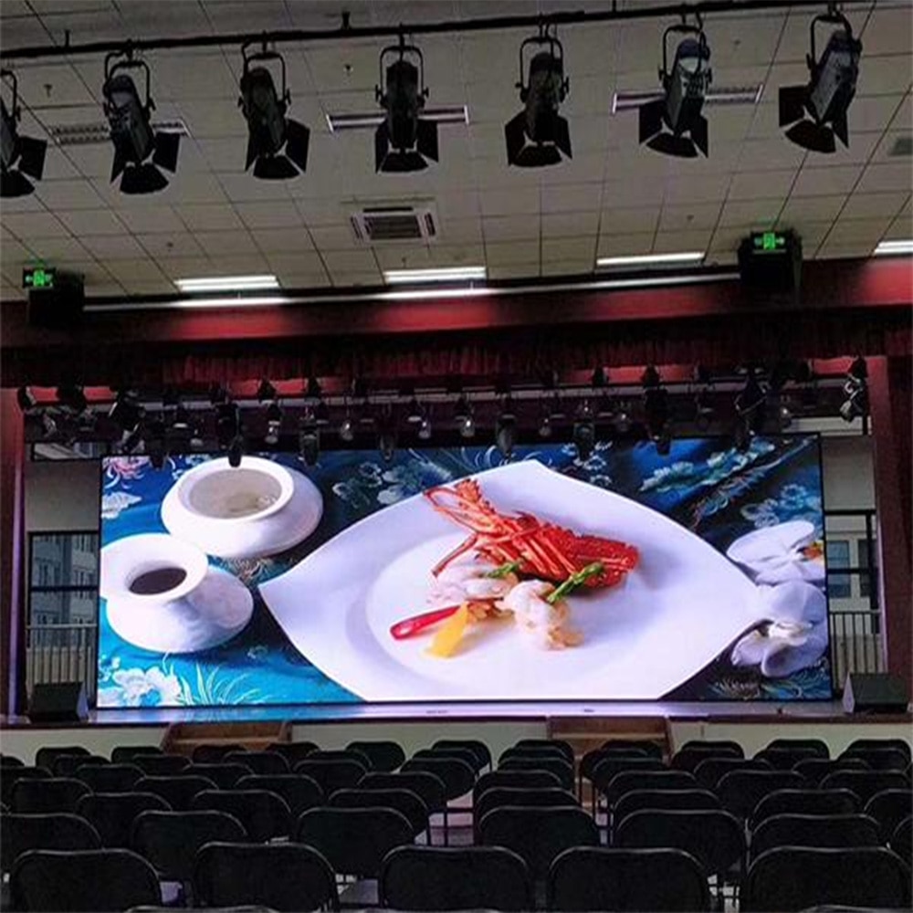 Indoor Full Color LED Display Screen 500x1000mm Size 4.81mm Pixel Pitch HD RGB LED Panel Rental LED Matrix Screen Free Shipping