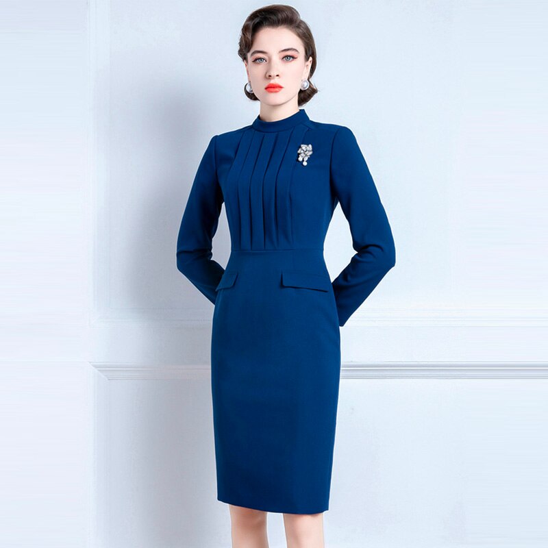 High End French Dress For Women In Autumn And Winter 2020