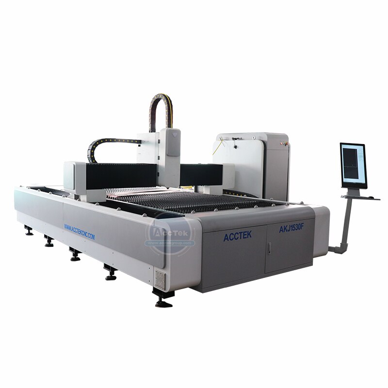 1kw 3kw 5kw 1530 CNC Metal Fiber Laser Cutting Machine for Copper/Aluminum/Steel/Iron/Alloy/Brass