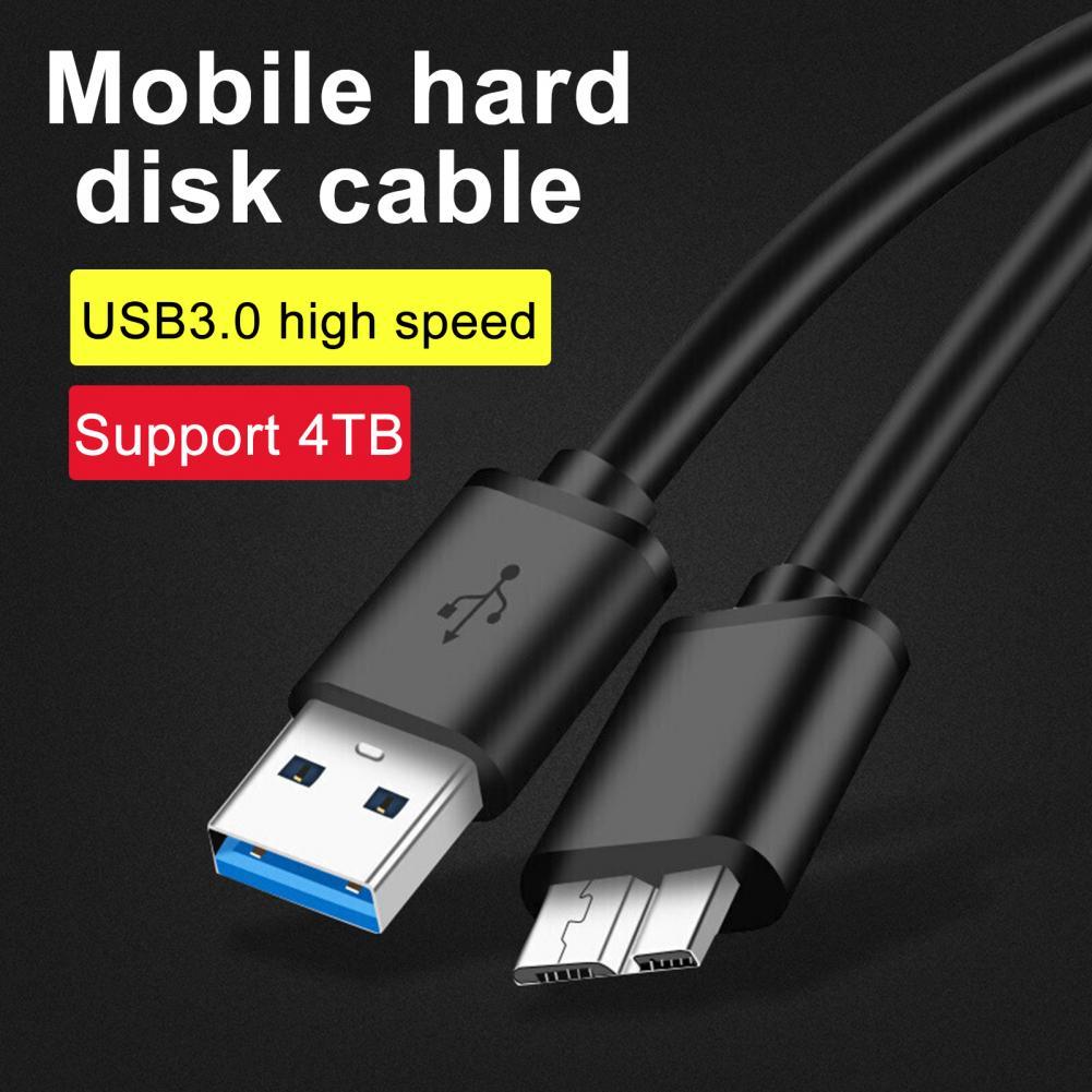 Hard Drive Cable Stable Plug Play PVC USB 3.0 to Micro B Adapter Line for Samsung Note