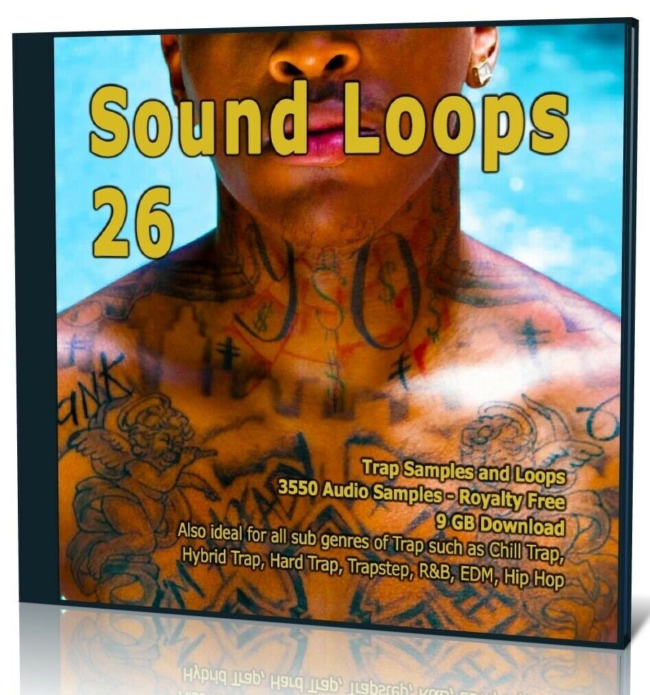 Sound Loops 26 Trap Collection 3550 WAV Loops Music Samples FL Studio MPC Logic