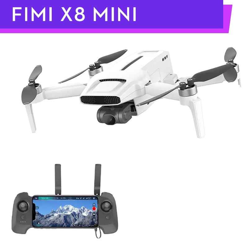 NEW FIMI X8 MINI version 4K Camera Drone 8KM Hisilicon professional AI algorithm for noise reduction explore the night view