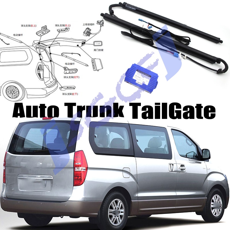 Car Power Trunk Lift Electric Hatch Tailgate Tail gate Strut Auto Rear Door Actuator For Hyundai iLoad H-1 iMax Travel Huiyi TQ