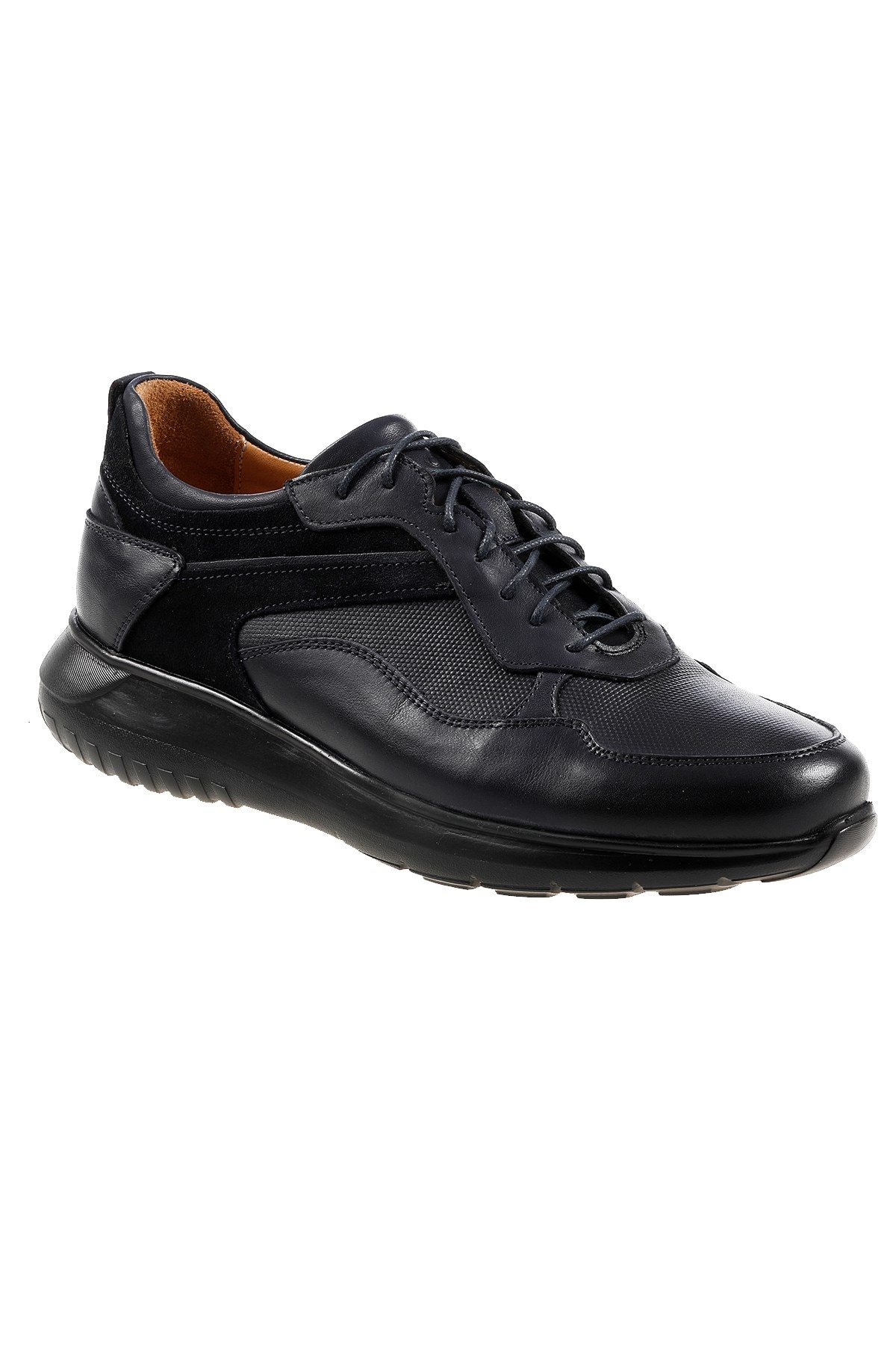 Dr.Flexer 020201 GENUINE LEATHER COMFORT SHOES NAVY BLUE