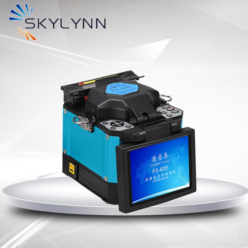 COMPTYCO FS-60E Automatic Core Alignment Fusion Splice Machine, 5 Inch Colored Screen Optical Fiber Welding Machine For Cable