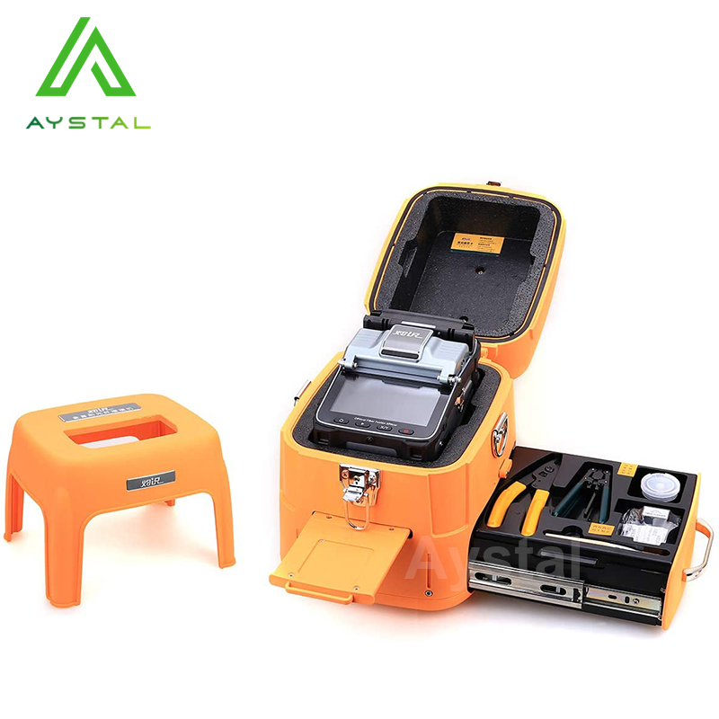 Signalfire SM&MM AI-7C Automatic Six Motors Core Alignment FTTH Fiber Optic Welding Splicing Machine Fiber Fusion Splicer AI-7