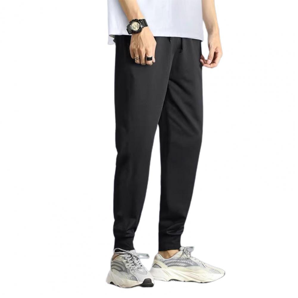 Casual men's harem pants Spring autumn Drawstring elastic waist Joggers trousers Homme Cargo Pants male hip hop Sweatpants