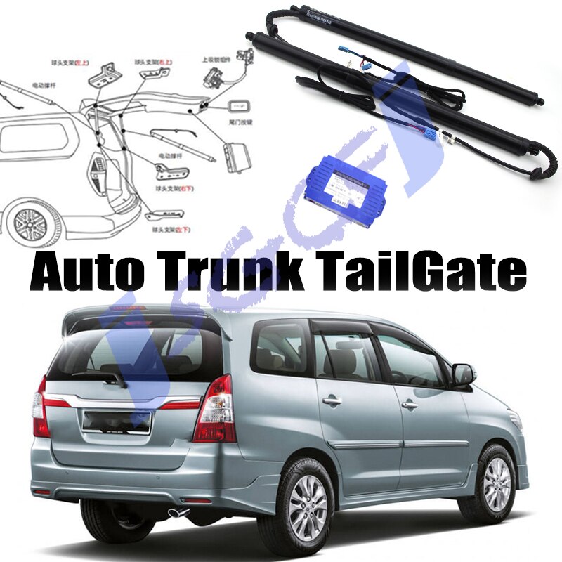 Car Power Trunk Lift Electric Hatch Tailgate Tail gate Strut Auto Rear Door Actuator For TOYOTA Innova AN140 2015~2021