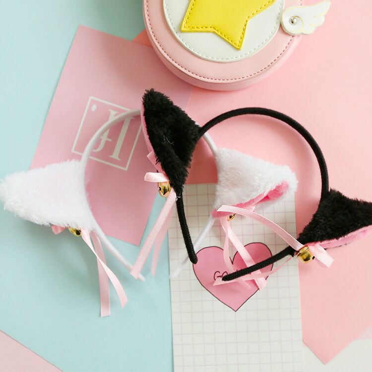 1 Pcs Lovely Night Party Club Bar Decorate Headbands Plush Cat Fox Fur Ear Hairband Girls Anime Cosplay Costume Cat Ear Hairwear