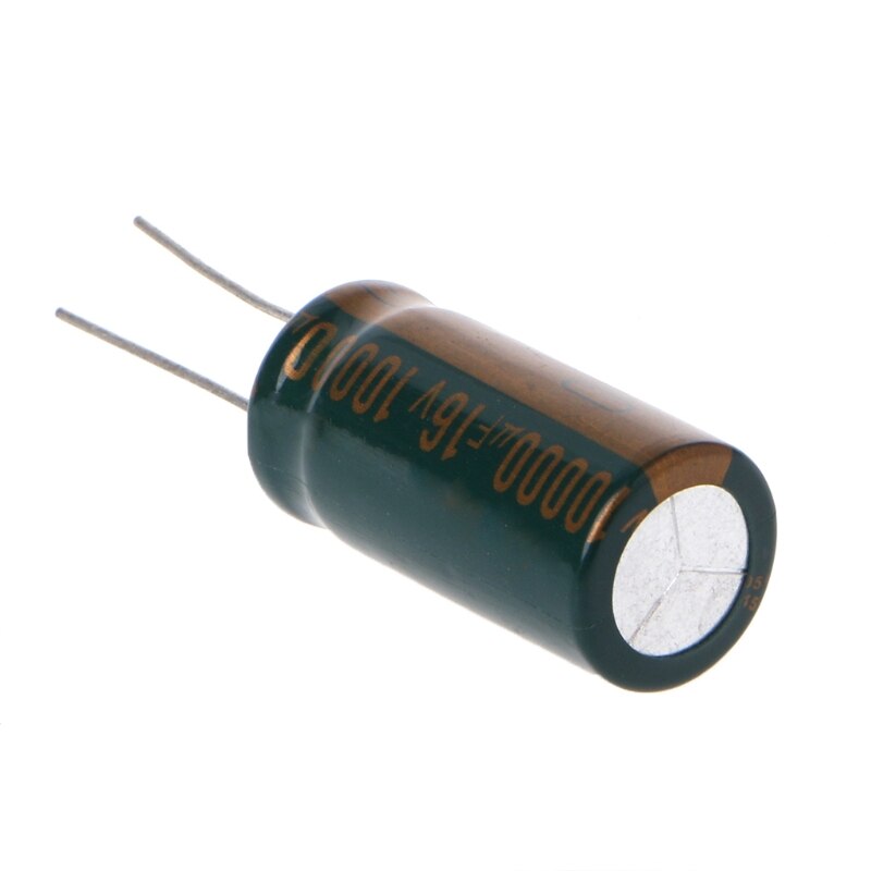 16V 10000uF Capacitance Electrolytic Radial Capacitor High Frequency Low ESR R58A