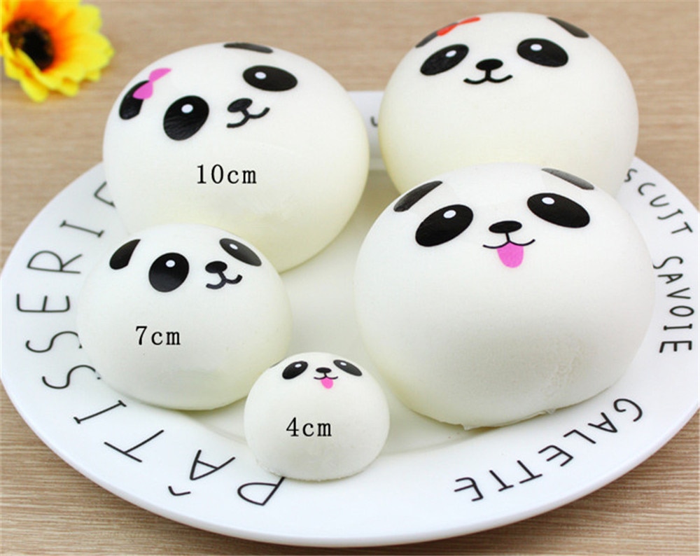 Cute Kawaii Bread Squishy Slow Rising Cream Scented Decompression Toys Decoration Squish Antistress Toys Squeeze Fidget Toys