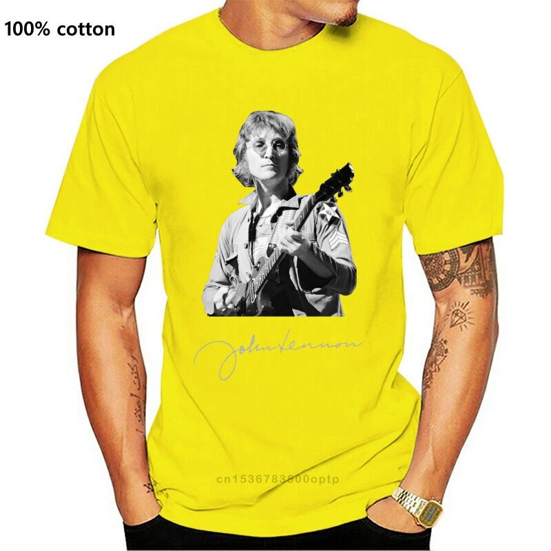 John Lennon Iconic Licensed Adult T Shirt