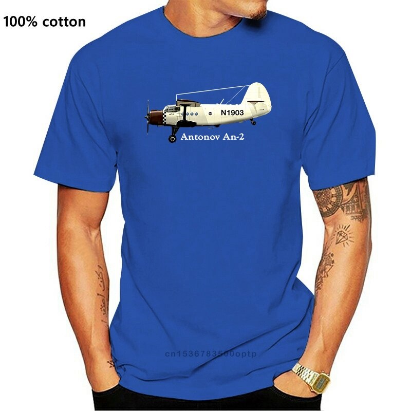 Fashion Tops Tees Print Casual Cotton Male Antonov An-2 Airplane T-Shirt - Personalized With Yourcustom Shirts