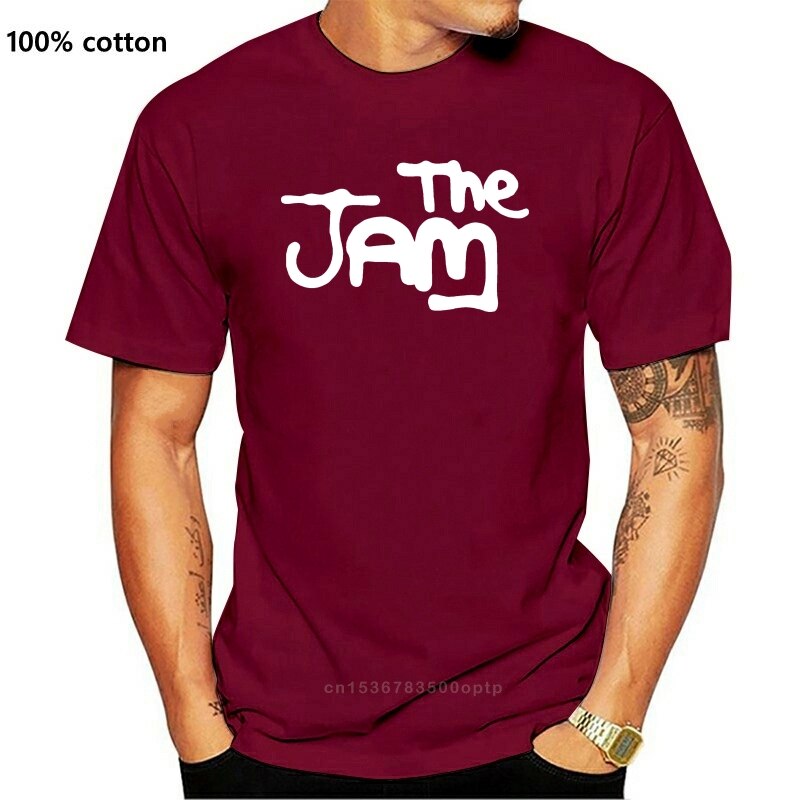 The Jam T-Shirt Sizes S M L Xl Xxl Colours Black, White