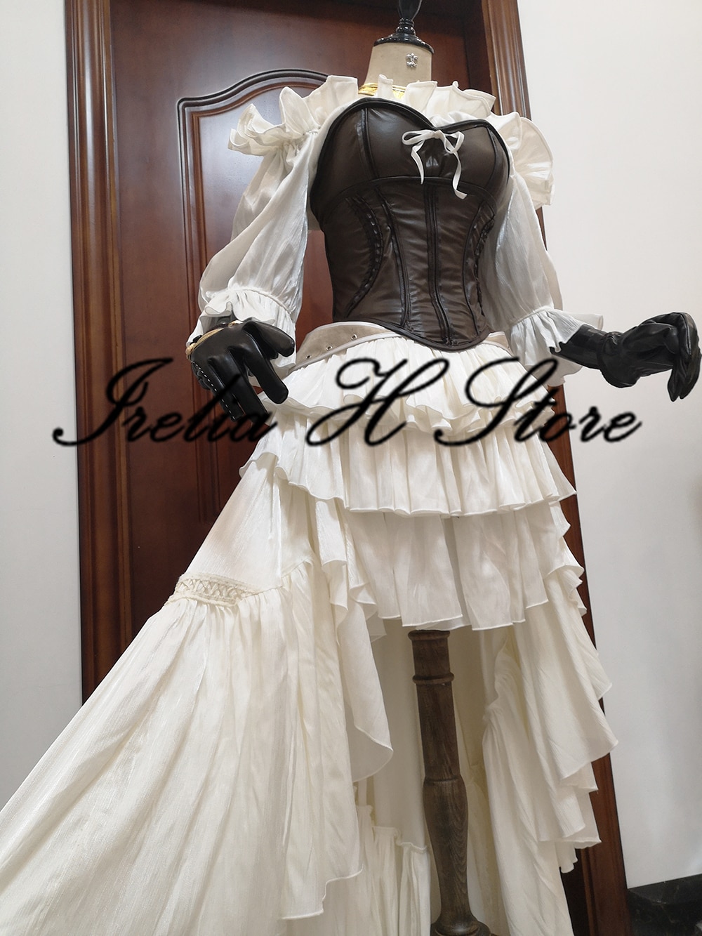 Irelia H Store Final Fantasy XIV FF14 480 Ishgardian Cosplay Costume Dress High Quality Custom made/size