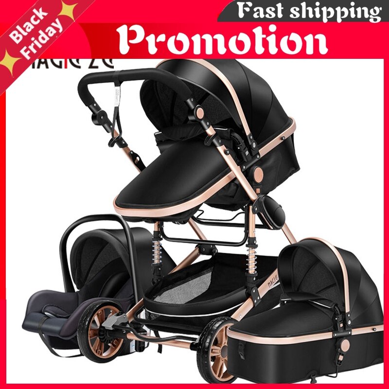 Newborn baby stroller baby Pushchair High Landscape Stroller baby pushchair pram strollers for baby 0-36 months