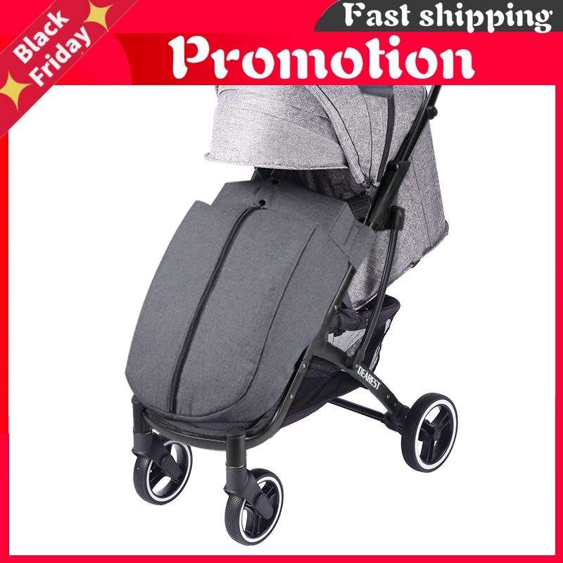 New 818+ Baby Stroller Foldable With Wind Shield Foot Cover Four Wheels Foldable Free Shipping In Russia