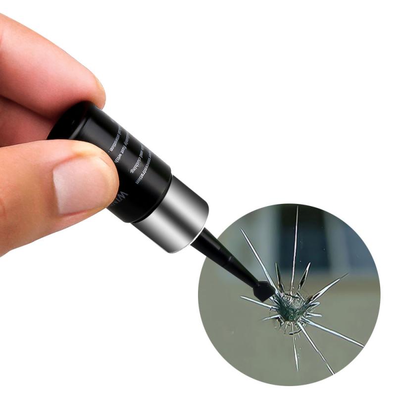 Car Glass Nano Repair Fluid Window Broken Glass Nano Repair Tool Car Cleaning Windshield Crack Chip Repair Tool Kit TSLM1