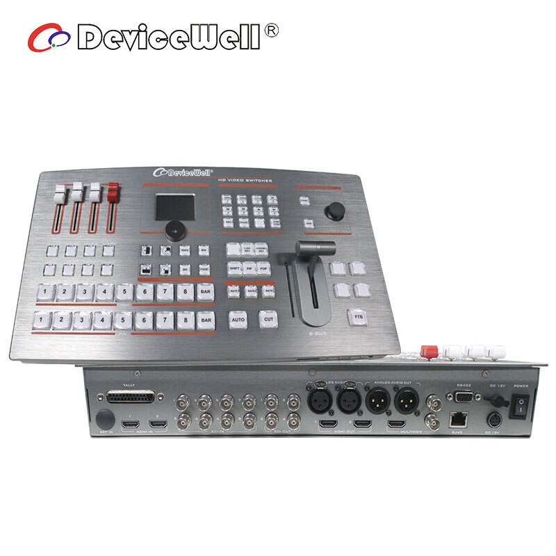 HDS6110 10-CH All-In-One HD SDI Special Effect Video Switcher