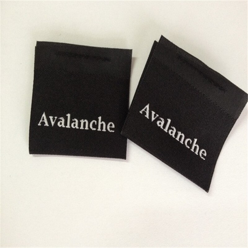 Customized garment woven label Clothing main labels