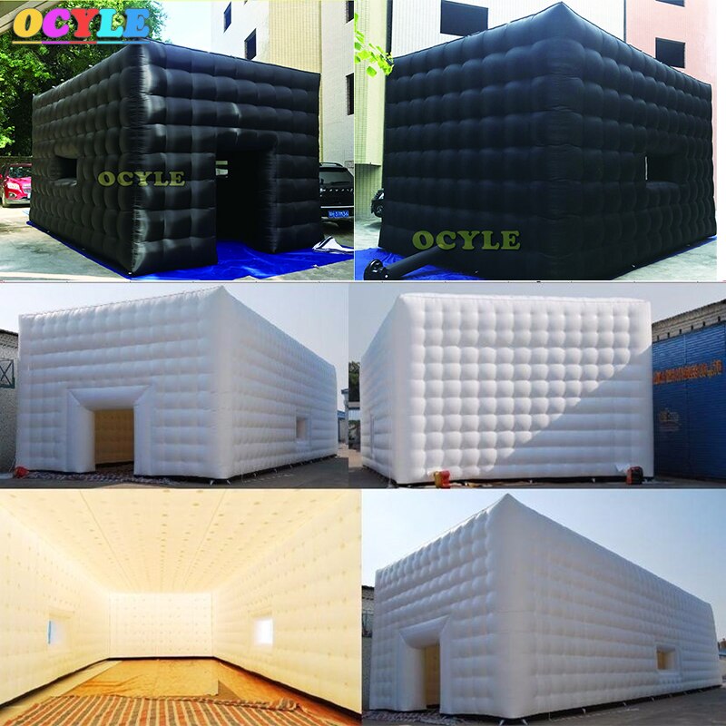 free shipping 8m diameter oxford cloth inflatable igloo tent, inflatable dome tent for events