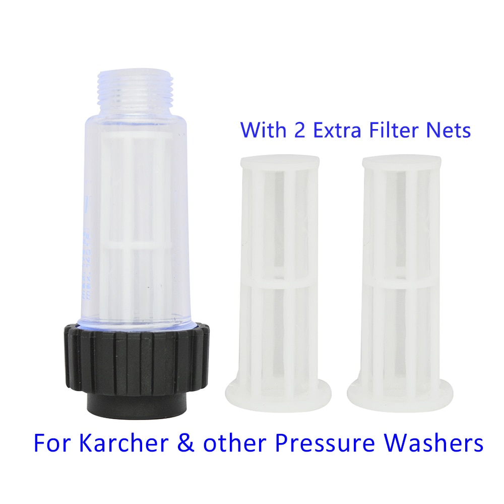 Pressure Washer Water Filter Car Washer Inlet Filter 3/4" High Pressure Washer Water Inlet Filter