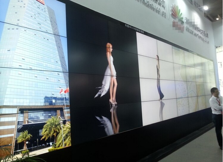 55'' Samsung DID LCD Screen(narrow bezel 5.3mm) 4x6 digital advertising video wall super narrow bezel video wall