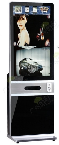 Shopping mall Smart 42inch Multi function video photo printing video player Advertising Screen display