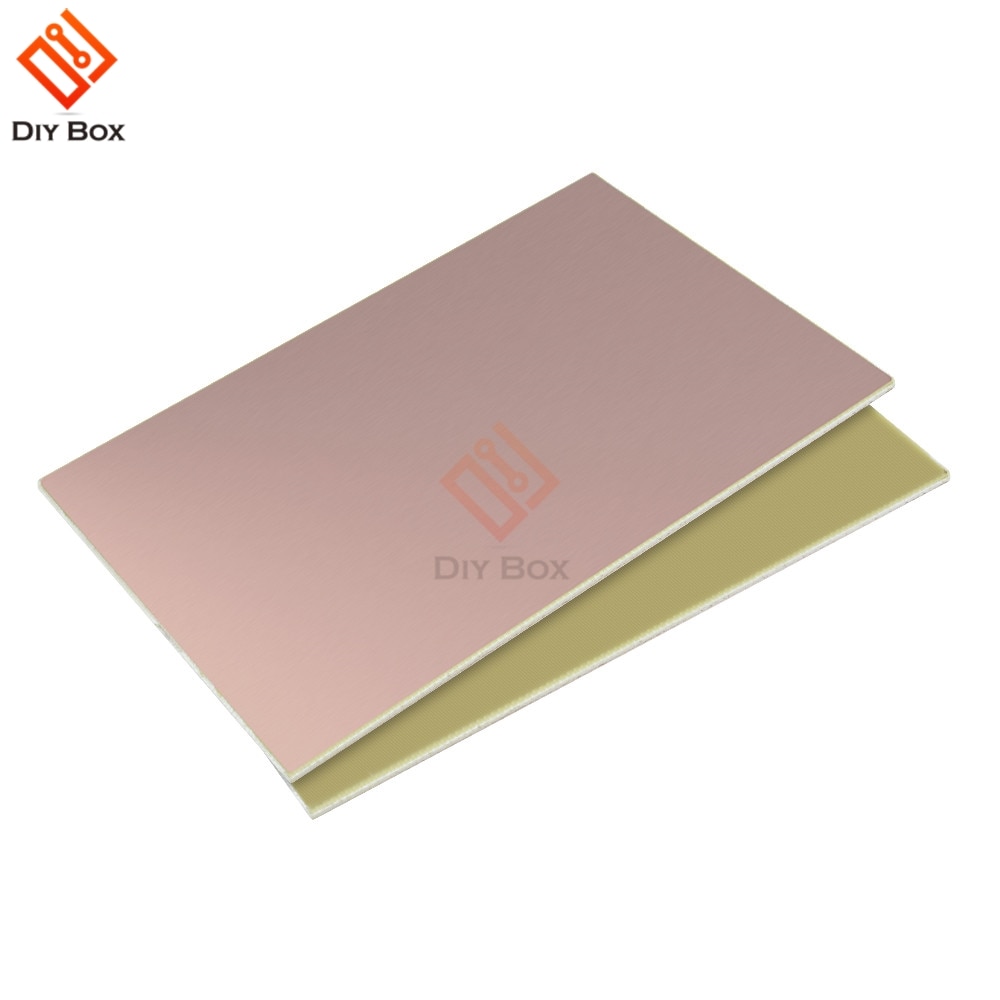 1pcs Breadboard 10x15cm Single Side PCB Copper Clad Laminate Board FR4 Universal Prototype 1.2MM For DIY 10x15cm