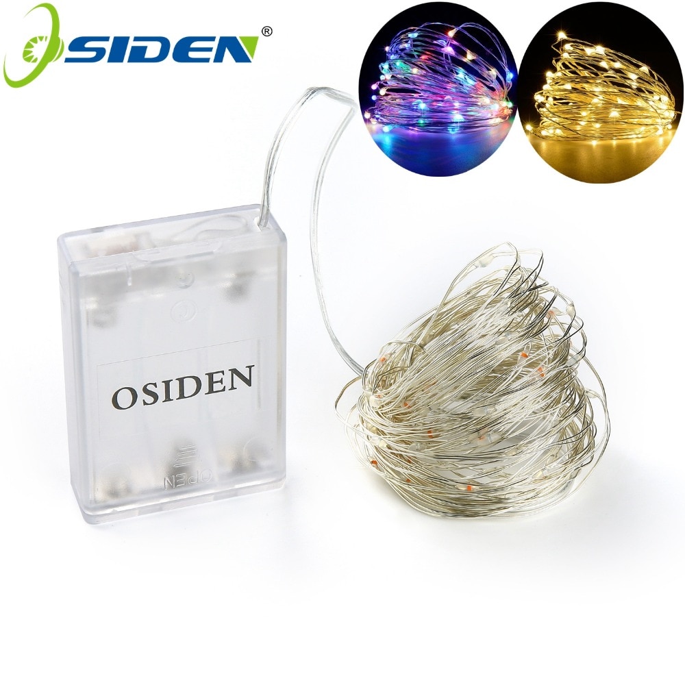 Christmas string light 2M 5M 10M 3AA Battery Operated Garland Outdoor Indoor Home Christmas Decoration fairy Light Led Strip
