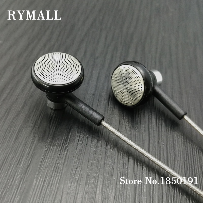 RY04 original in-ear Earphone metal manufacturer 15mm music quality sound HIFI Earphone (ie800 style), 3.5mm, New weaving cable